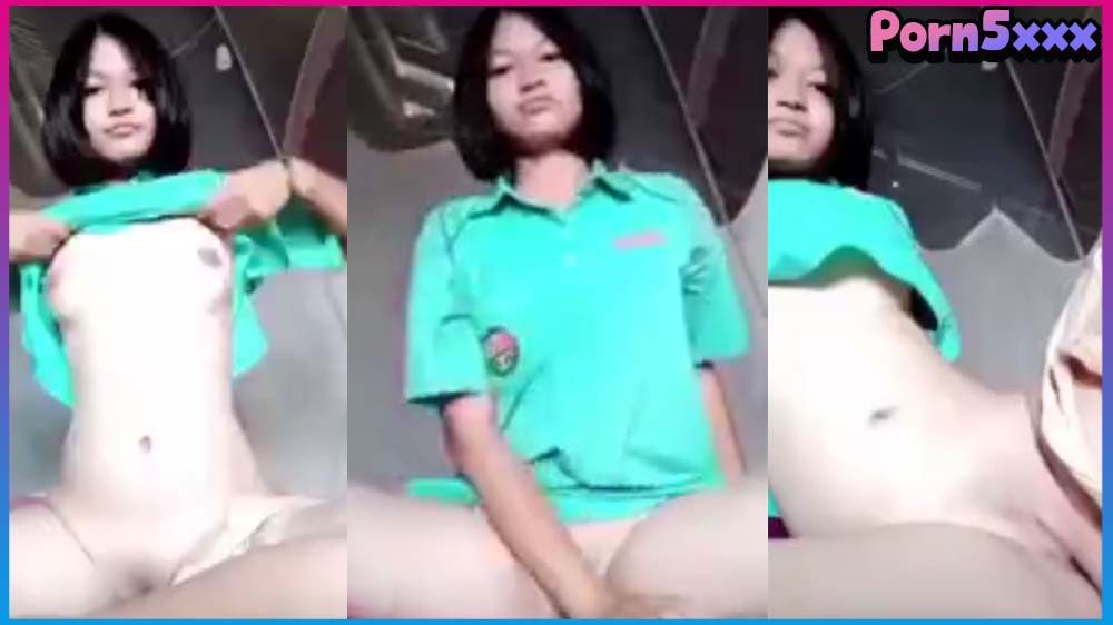 คลิปหลุดทางบ้าน หมอยพึงขึ้นก็โชว์ซะแล้ว สาวน้อยนักเรียนไทย ถ่ายตัวเองโชว์หีคาชุดพละสีเขียว คลิปxxx คลิปหลุด คลิปหลุดนักเรียน